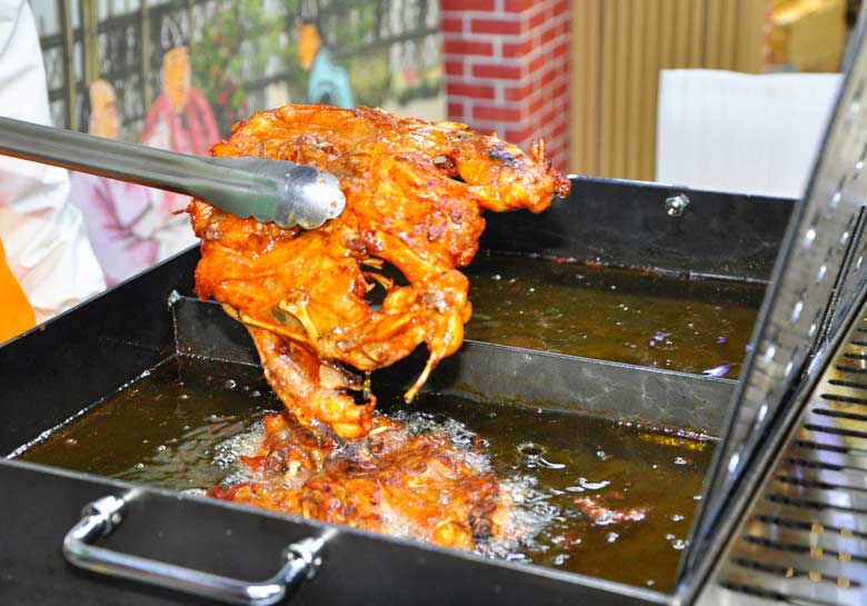 鐵板油炸雞架培訓(xùn)