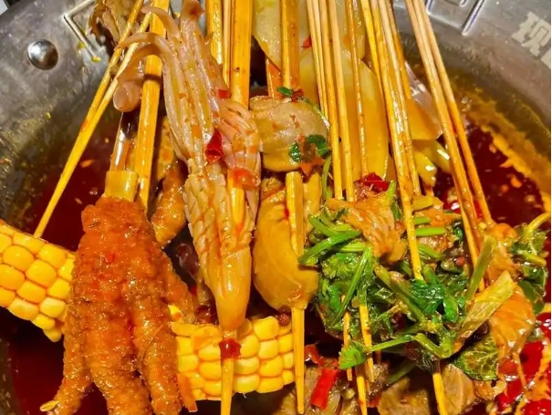 想學(xué)熱鹵串串的正宗做法？熱鹵串串的做法及配料(圖2)