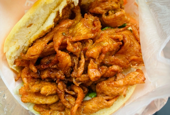 天津里脊夾餅最正宗做法？軟嫩酥香有秘訣，街頭爆賣不是夢！(圖3)