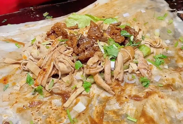 鹵肉卷餅好賣嗎？成本低利高，出攤就排隊(duì)！(圖3)