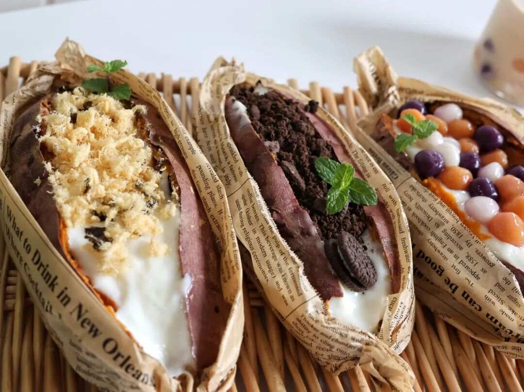 花式烤紅薯擺攤做法難嗎？學會這些技巧，口感香甜又能吸引顧客！